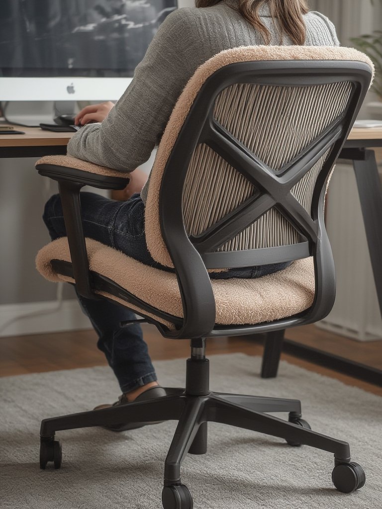 cross chair in action