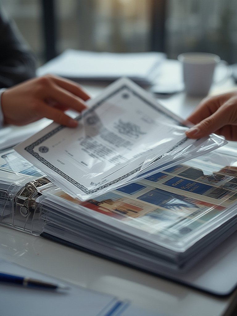 Best Sheet Protectors for Easy Grip and Document Organization (2026) 2 Sheet Protectors in action