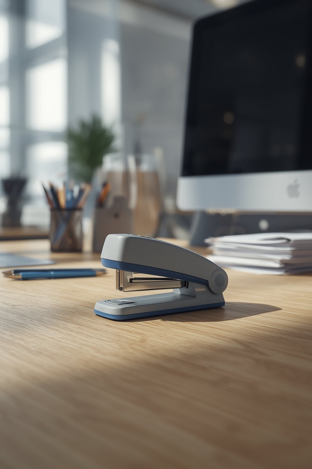 desktop stapler product view