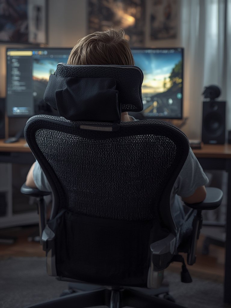 Best Gaming Chair for Back Support and Long Sessions (2026) 2 gaming chair in action