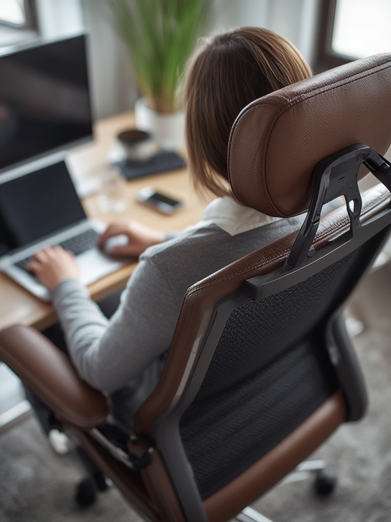 Best Executive Chair for Lumbar Support and Office Comfort (2026) 2 executive chair in action