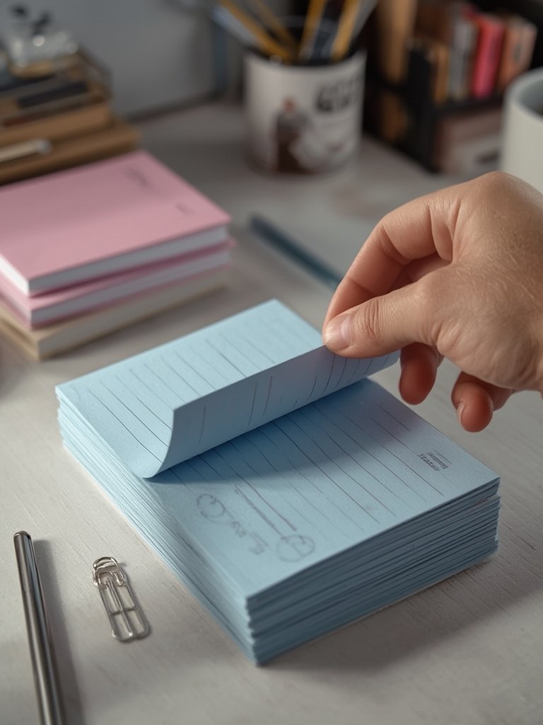 Best Writing Pads for Easy Grip and Arthritis Friendly Notes (2026) 2 writing pads in action