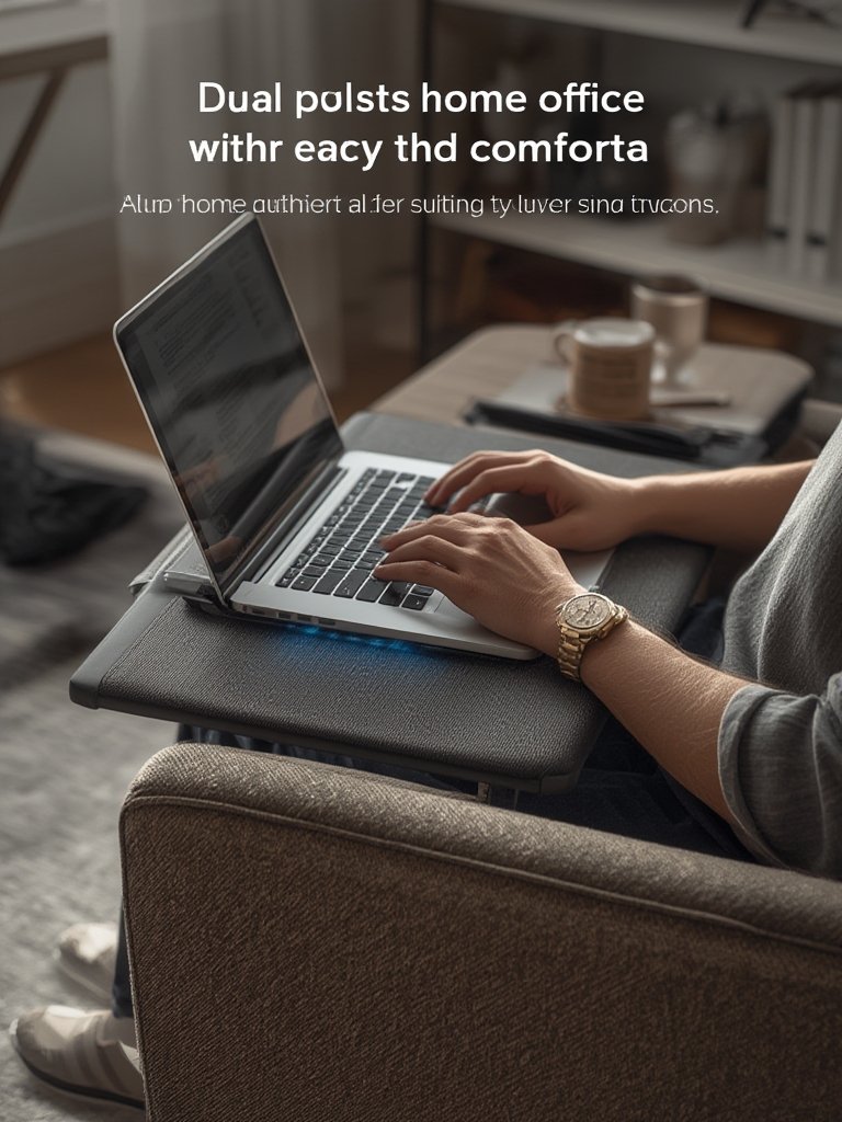 Best Lap Desk for Working from Bed and Couch (2026) 2 lap desk in action