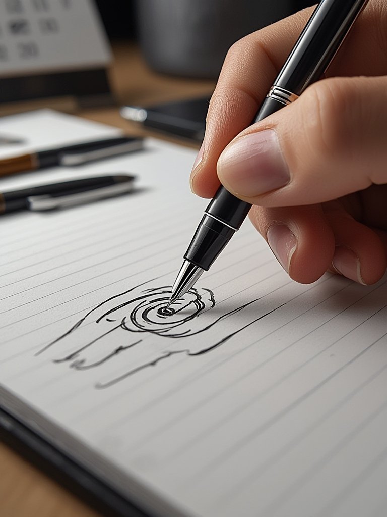 Best Zebra Z-Grip Ballpoint Pens for Smooth and Easy Writing (2026) 2 ballpoint pens in action