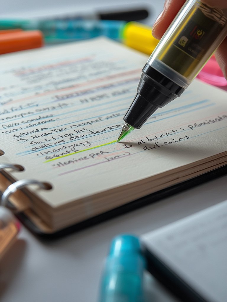 Best Clear Highlighters for Easy Reading and Low Grip Force (2026) 2 clear highlighters in action