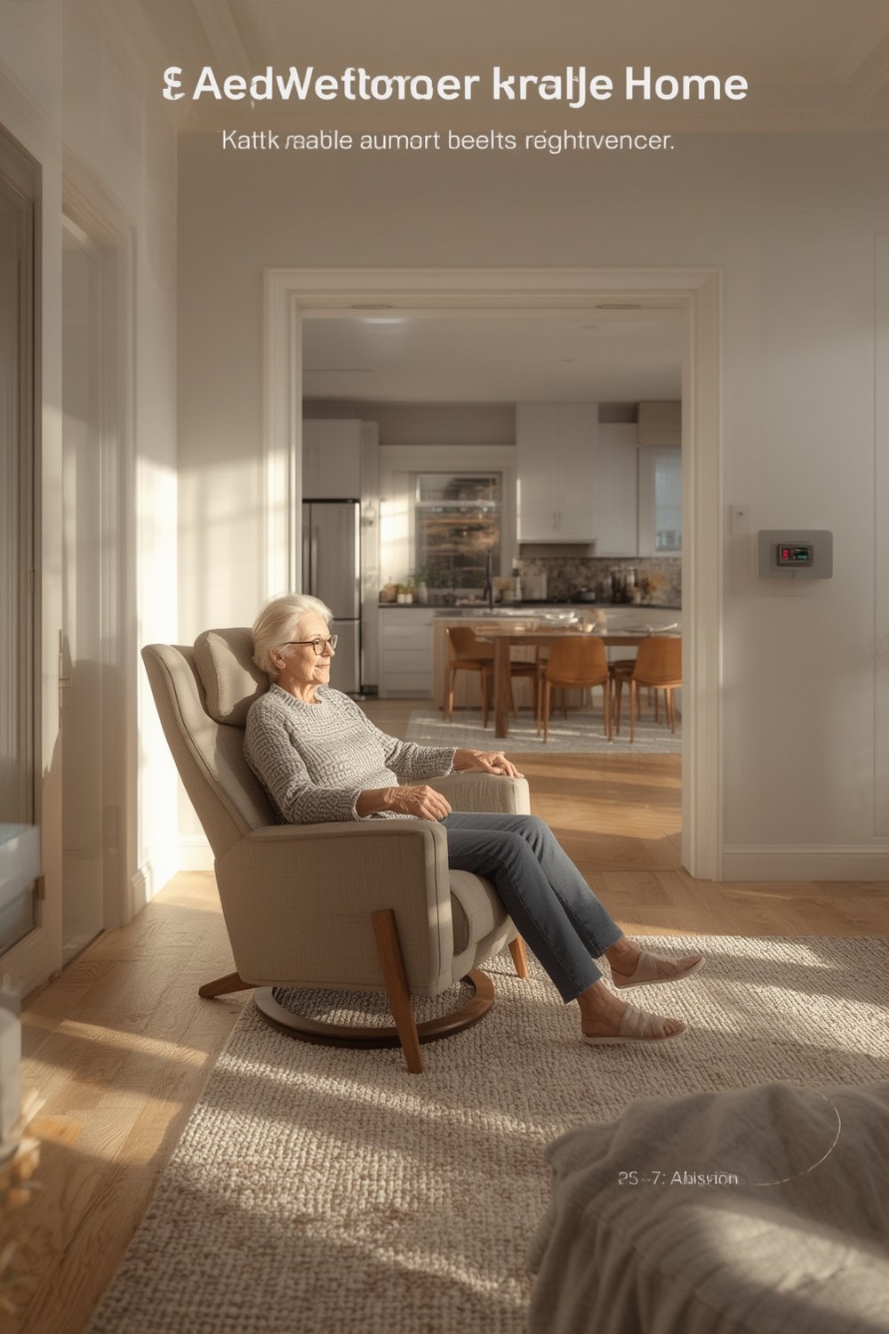 smart home devices senior independence - Illustration 1