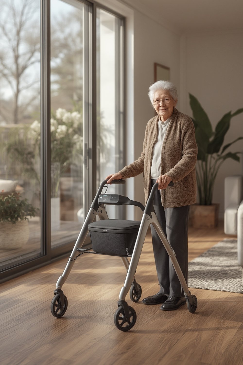 smart walker GPS elderly - Illustration 1