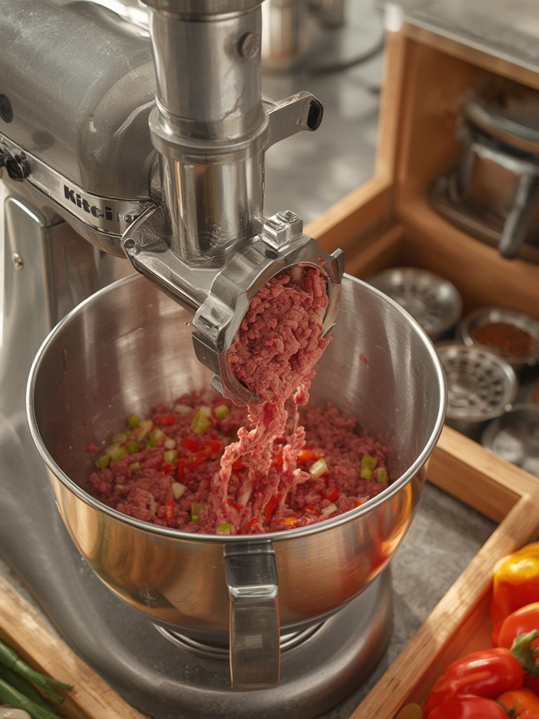Best Food Grinder for Easy Meal Prep and Senior Cooking (2026) 2 food grinder in action