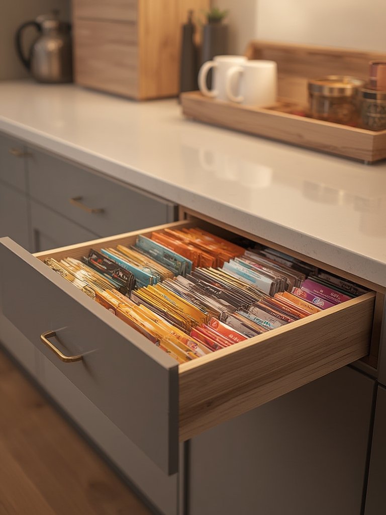 Best Tea Organizer for Kitchen Storage and Easy Access (2026) 2 tea organizer in action