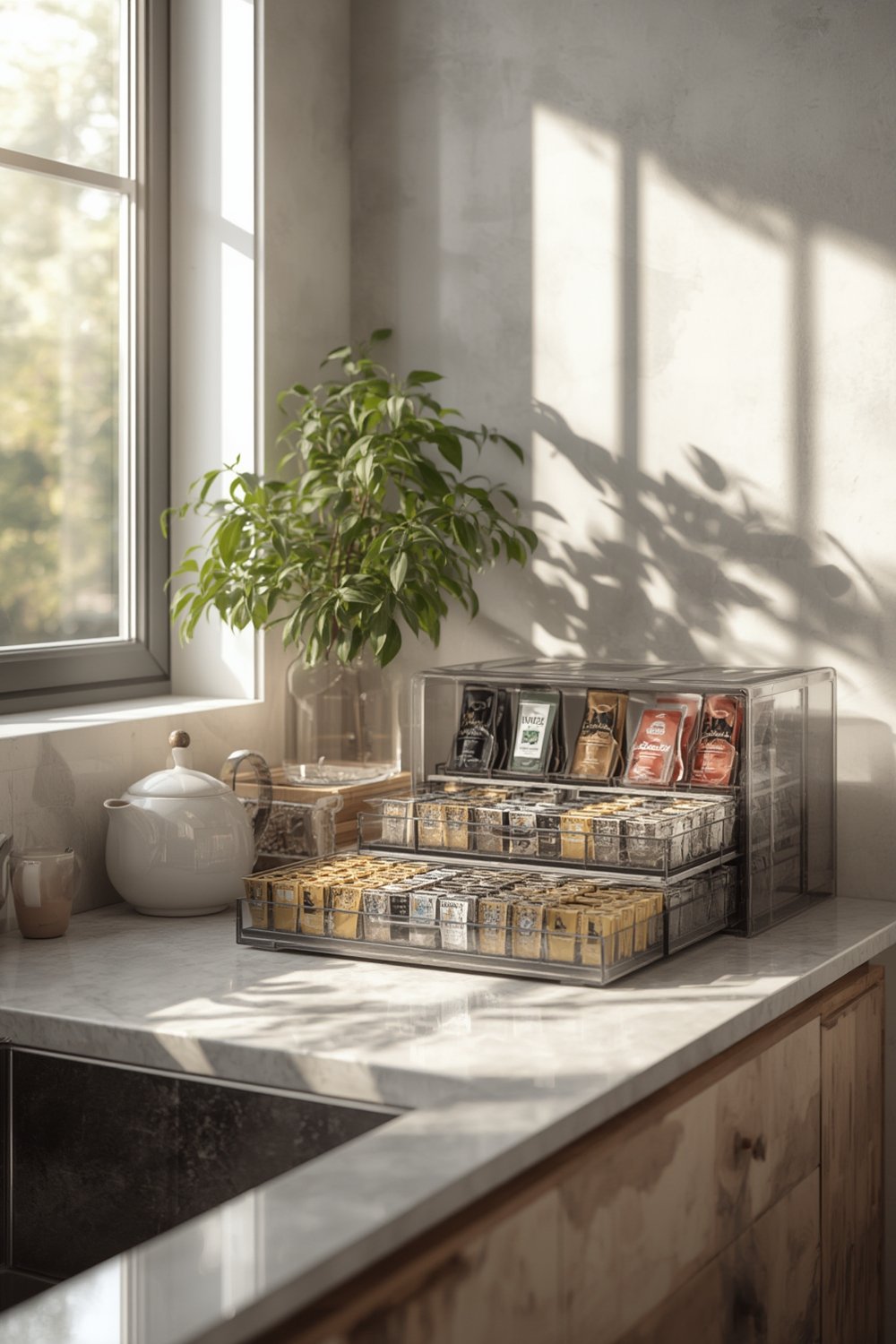 Best Tea Organizer for Kitchen Storage and Easy Access (2026) 1 tea organizer product view