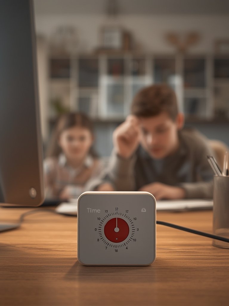 visual timer in action