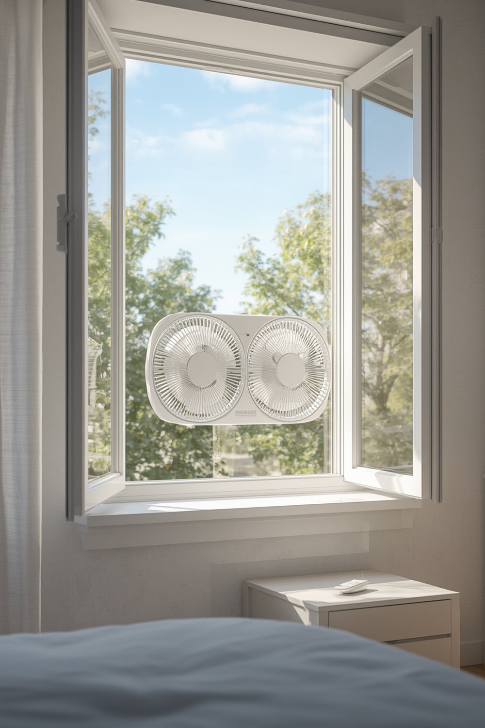 Best Window Fan for Bedroom Cooling and Air Circulation (2026) 1 window fan product view