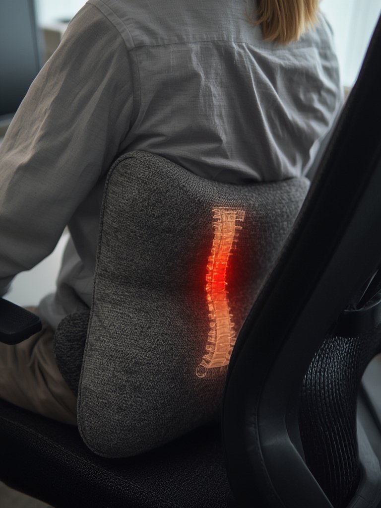 Best Lumbar Pillow for Side Sleepers (2026) 2 lumbar pillow in action