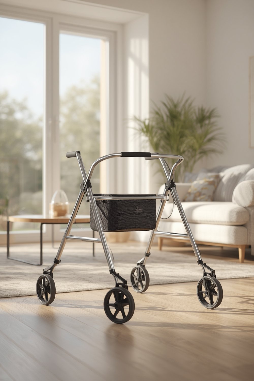 folding walker product view