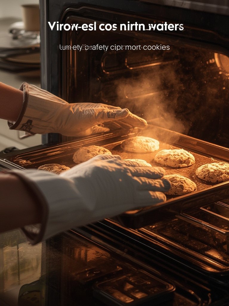Best Silicone Oven Mitts for Heat Protection and Easy Grip (2026) 2 silicone mitts in action