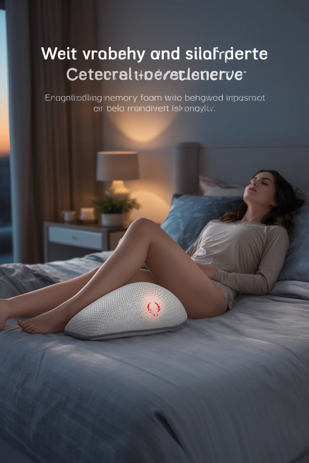 Best Leg Pillow for Hip and Knee Pain Relief (2026) 1 leg pillow product view