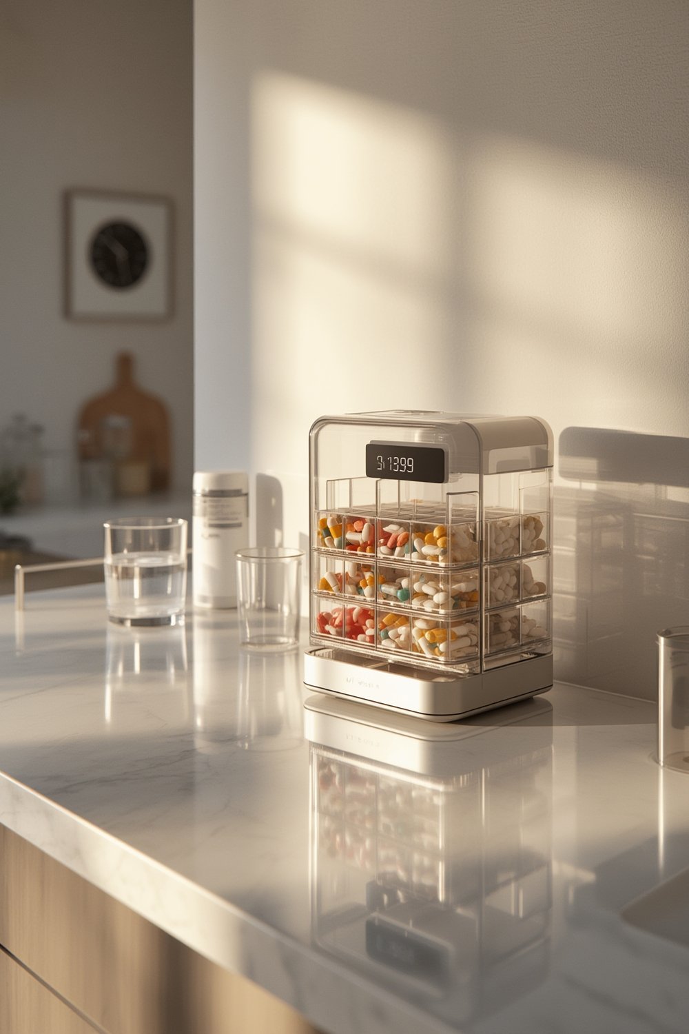 Best Pill Dispenser for Easy Medication Management and Seniors (2026) 1 pill dispenser product view