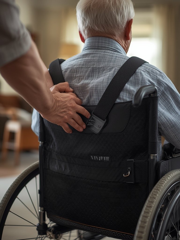 Best Wheelchair Seatbelt for Easy Safe Positioning and Security (2026) 2 wheelchair seatbelt in action