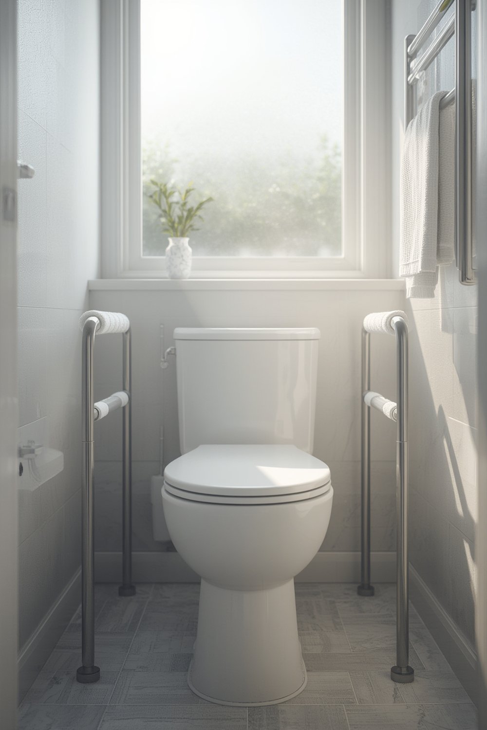 Best Toilet Safety Rails for Seniors and Easy Bathroom Support (2026) 1 toilet rails product view