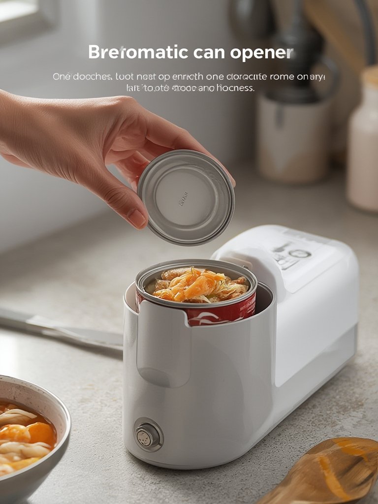 Best Electric Can Opener for Seniors and One Touch Easy Opening (2026) 2 electric canopener in action