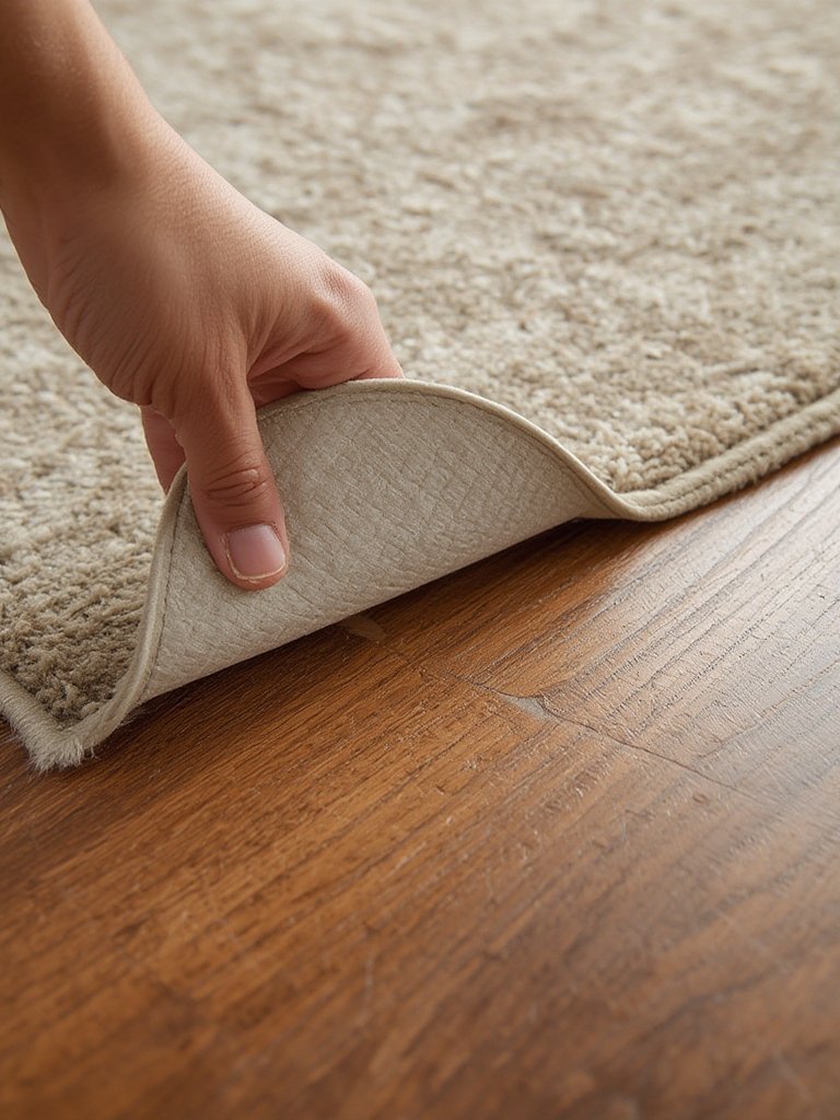 rug gripper in action