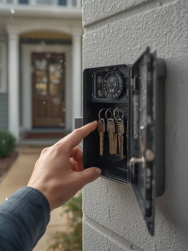 key lockbox in action