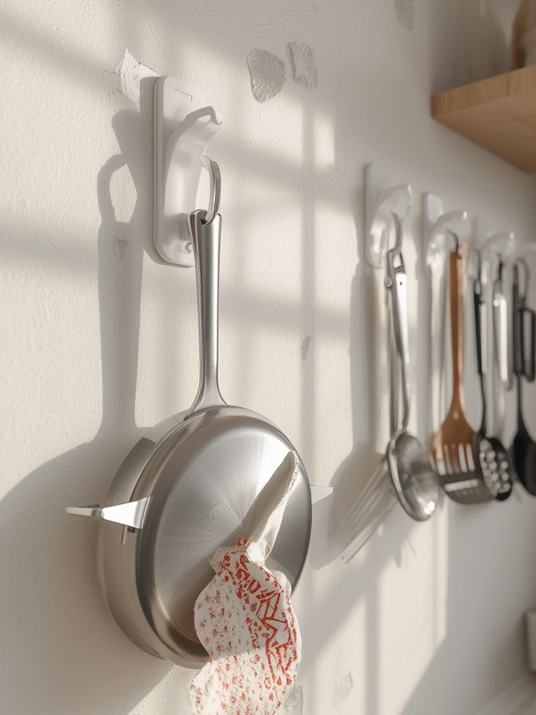 Best Utility Hooks for Easy Home Organization and Storage (2026) 2 utility hooks in action