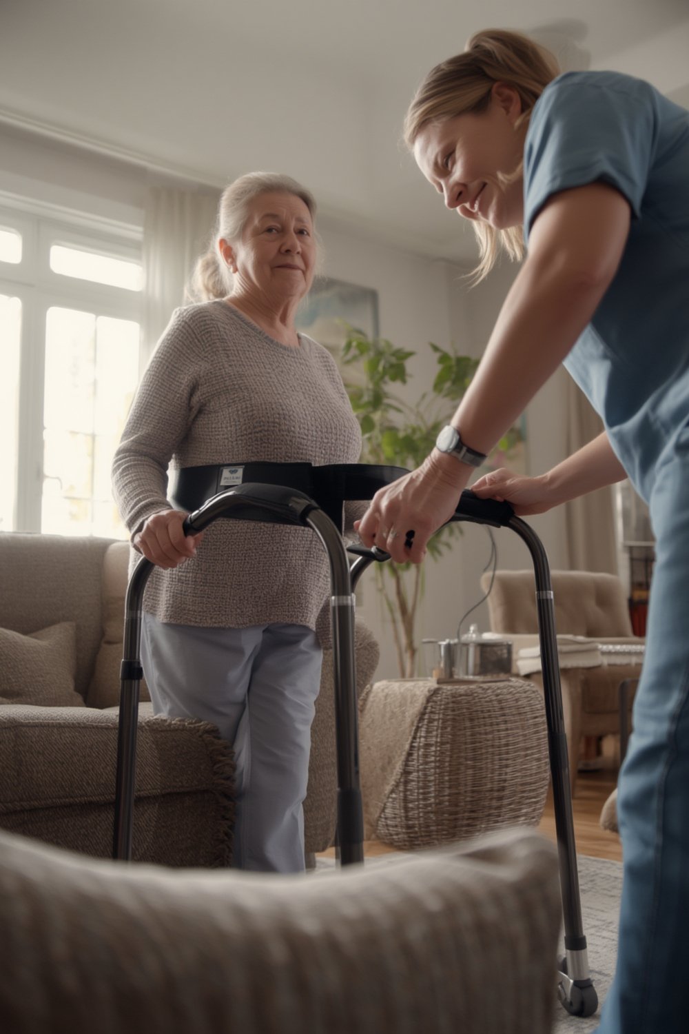 Best Gait Belt for Seniors and Easy Safe Transfer and Walking (2026) 1 gait belt product view