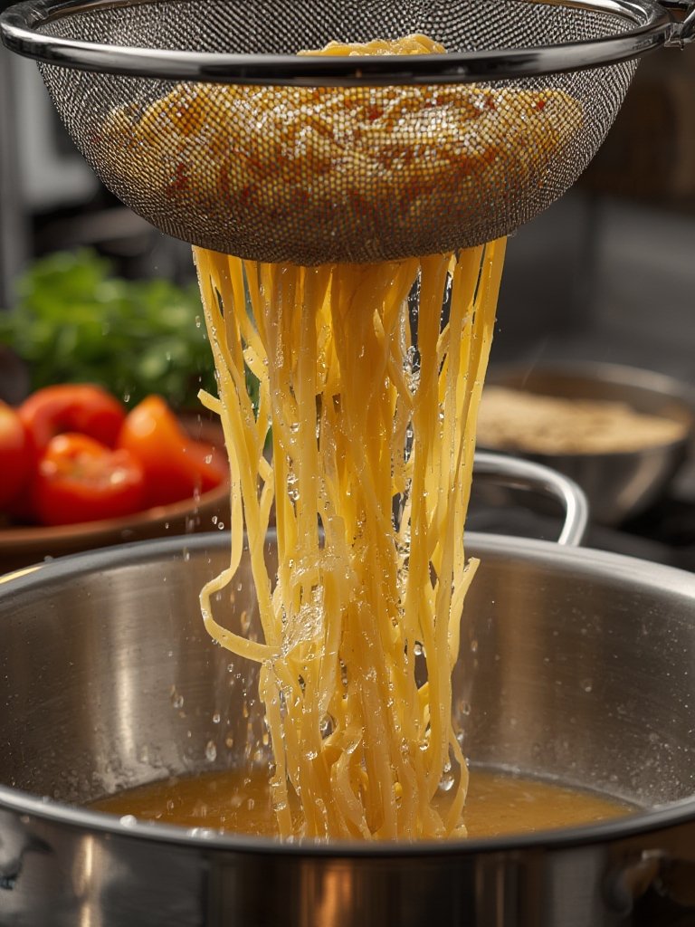 mesh strainers in action