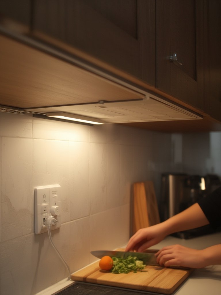 Best Under Cabinet Lighting for Kitchen Brightness and Easy Install (2026) 2 cabinet lighting in action