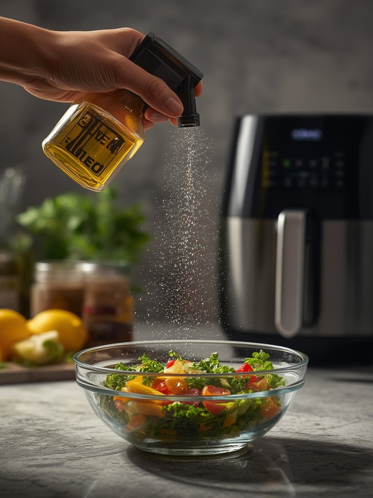 Best Oil Sprayer for Easy Cooking and Healthy Kitchen Use (2026) 2 oil sprayer in action