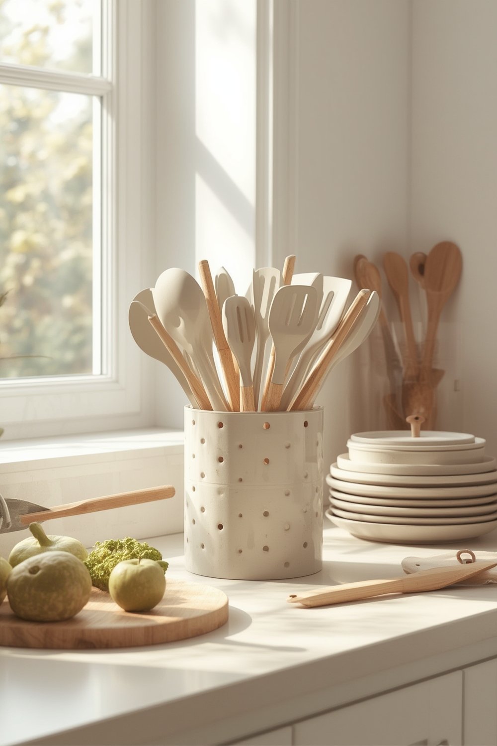 Silicone utensils product view