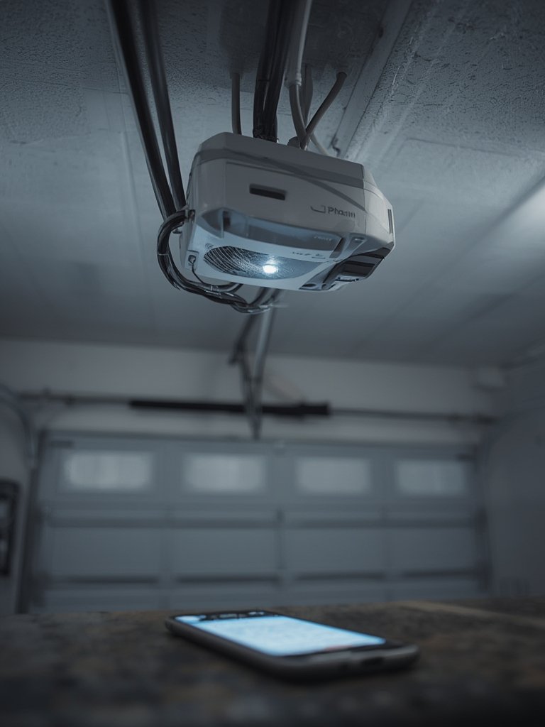 garage control in action
