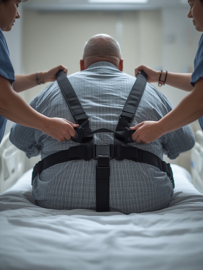 Best Gait Belt for Seniors and Easy Safe Transfer and Walking (2026) 2 gait belt in action