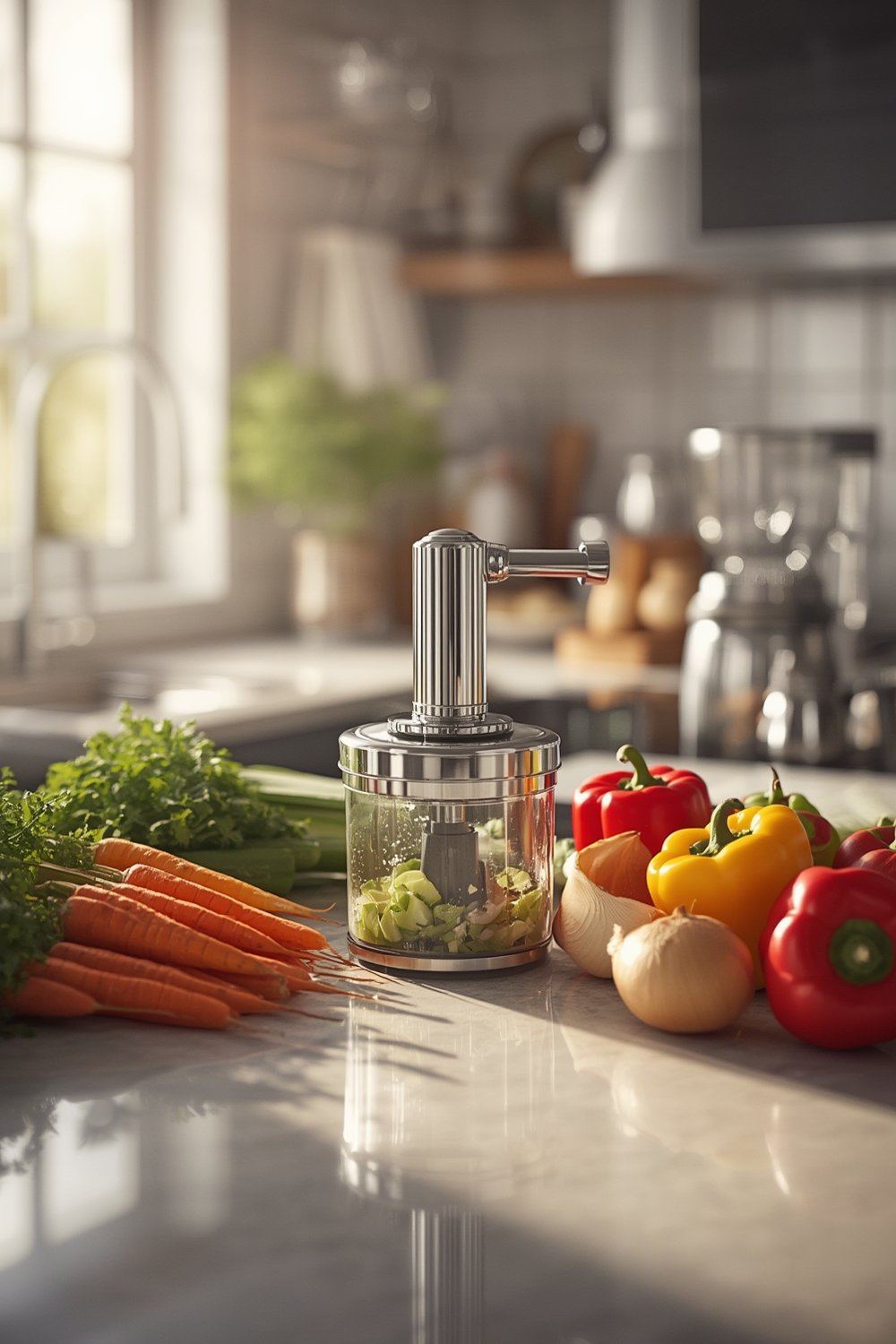 Best Vegetable Chopper for Fast and Easy Meal Prep (2026) 1 vegetable chopper product view