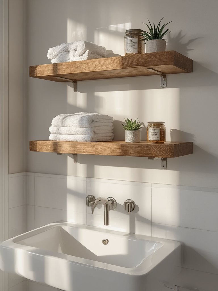 Best Floating Shelves for Room Decor and Wall Storage (2026) 2 floating shelves in action